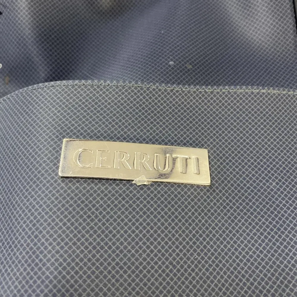 Cerruti Bag Computer Messenger Duffle Gym Canvas Nylon Water Proof Large Zip Up